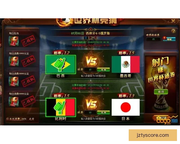 世界杯竞猜策略全面解析及热门对阵赛果预测指南